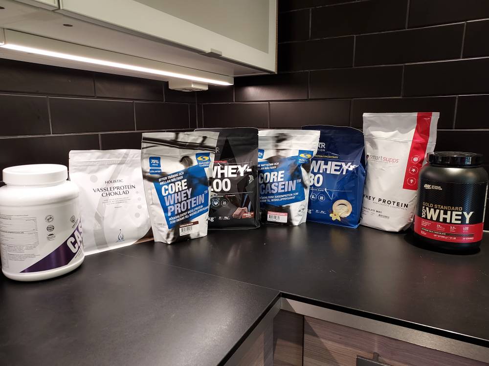 Proteinpulver bedst i test